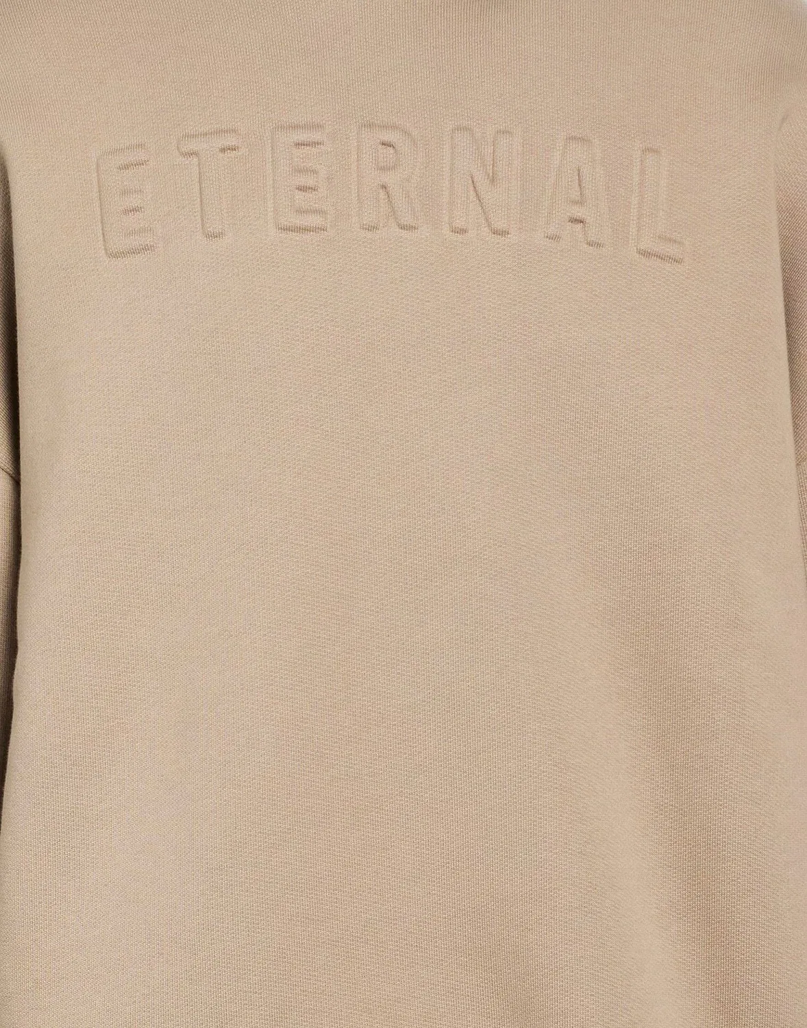Свитшот флисовый FEAR OF GOD светло-коричневый — фото 4
