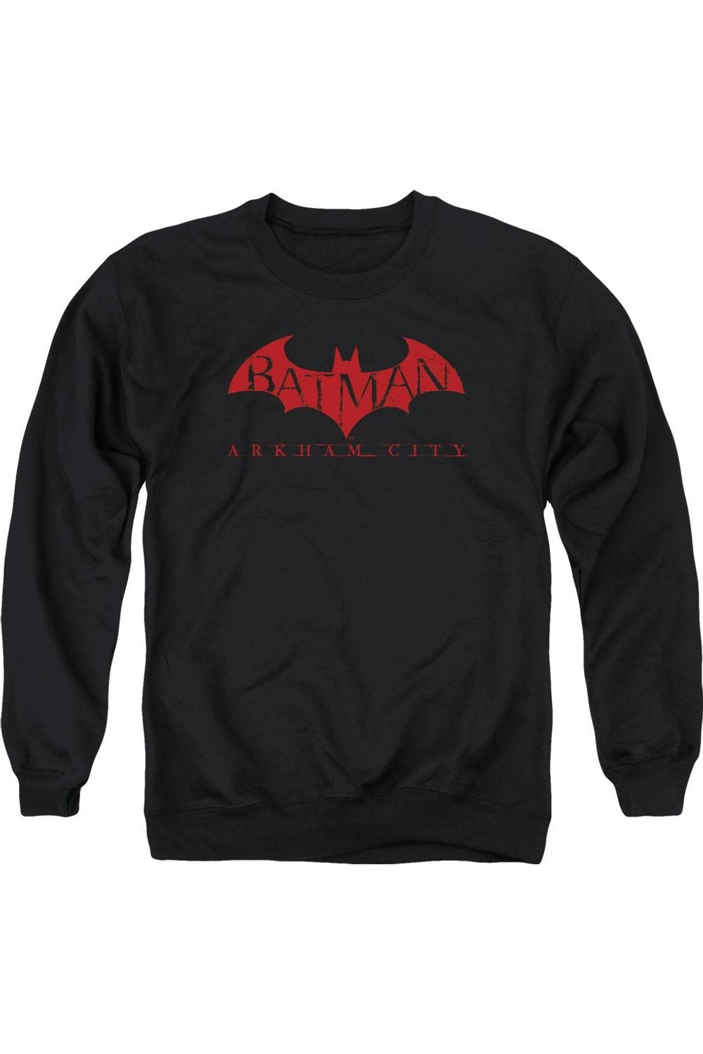 

Толстовка Batman Arkham City Red Bat для взрослых с круглым вырезом Gildan