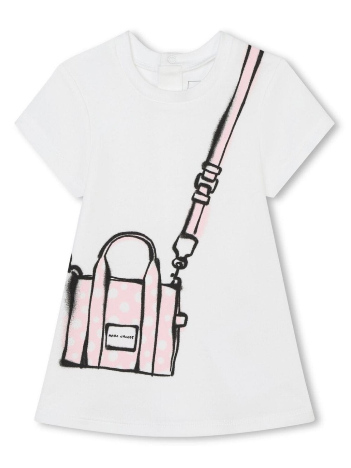 

Marc Jacobs Kids платье с графичным принтом, нейтральный цвет