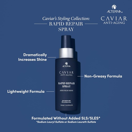 Спрей для быстрого восстановления кожи Caviar Anti-Aging 4,2 жидких унции Alterna Haircare — фото 2