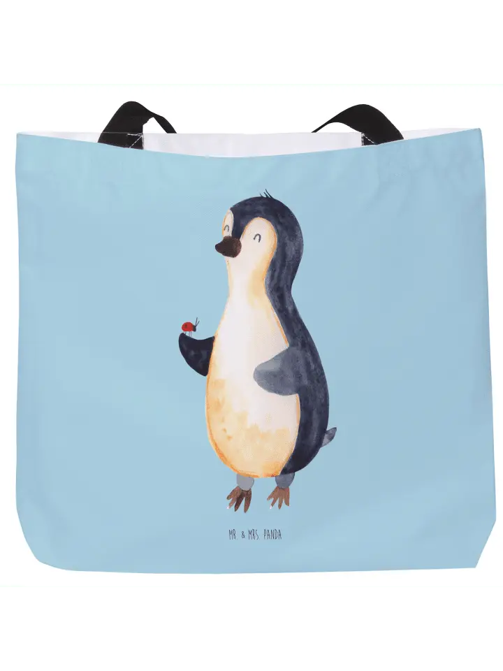 

Шоппер Mr. & Mrs. Panda, цвет eisblau
