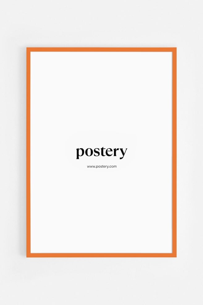 

Деревянная рамка для фотографий Postery, 70x100 см, оранжевый