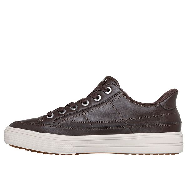 Мужские туфли Hands free slip-ins street arch fit arcade catch ya there Skechers, Chocolate — фото 3