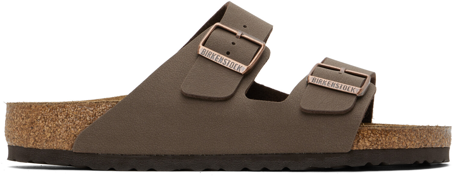 

Коричневые обычные сандалии Arizona Birkenstock, Mocha