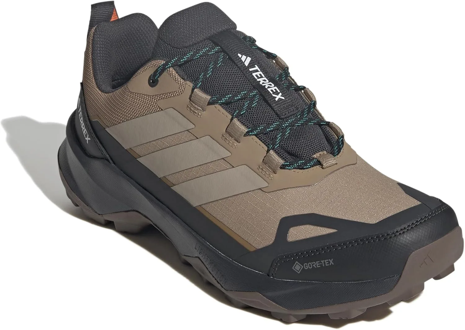 Кроссовки Adidas Terrex Skychaser AX5 GTX BLACAR/Owhite/WONALU, белый/оранжевый — фото 3
