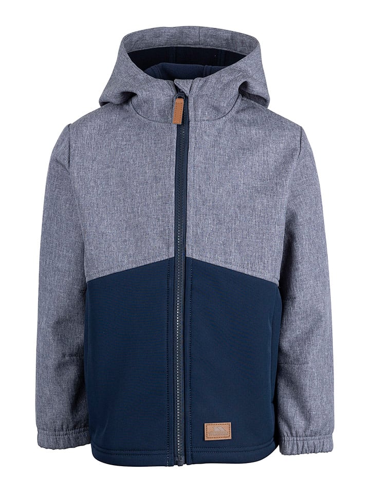 

Trespass Куртка-софтшелл "Cheerfully" темно-синего/синего цвета