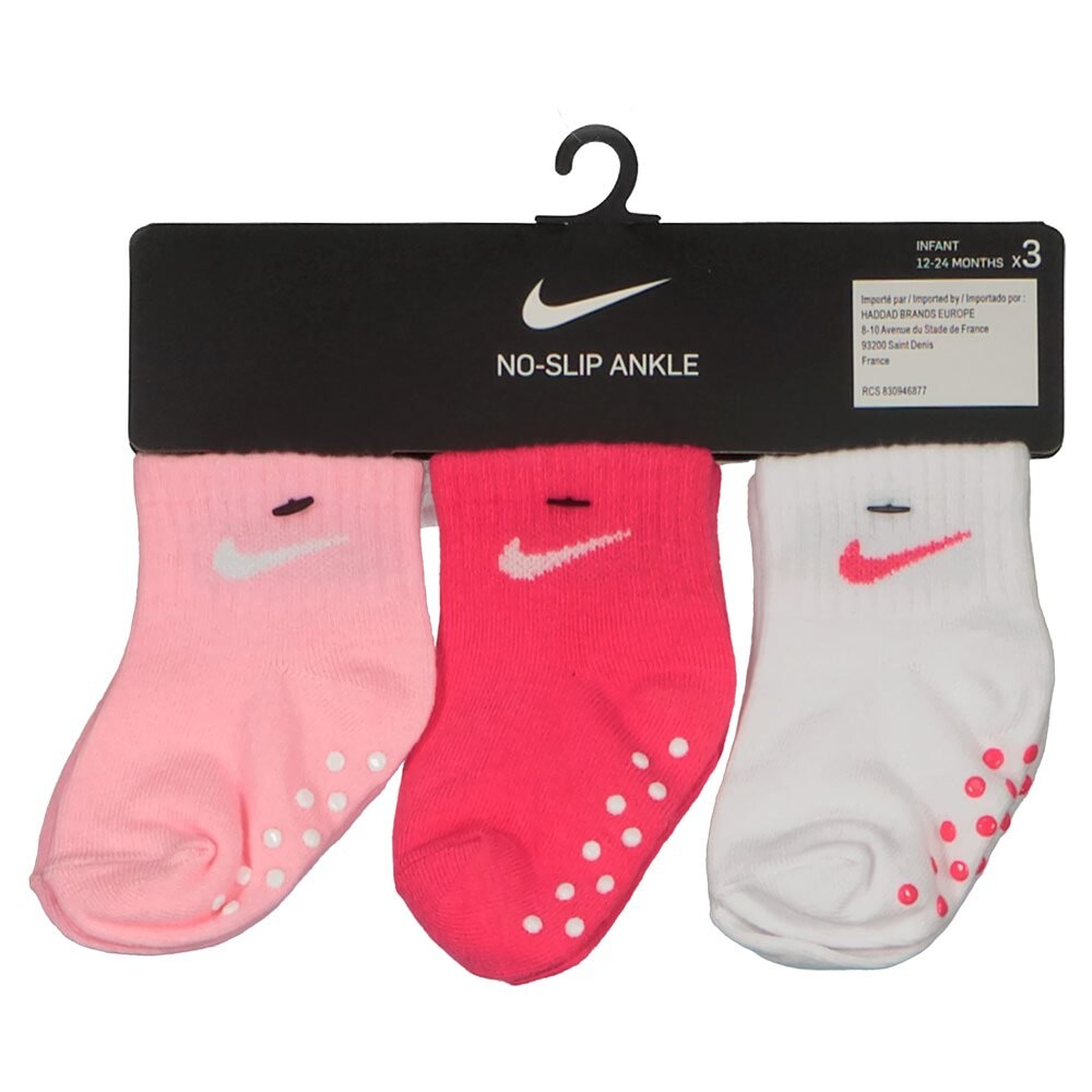 

Носки Nike Core Swoosh Gripper 3 шт, разноцветный