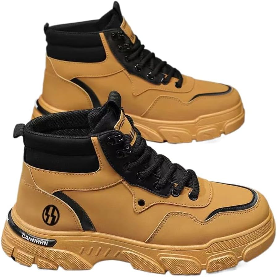 

Мужские походные ботинки LokoLucx на шнуровке, повседневные удобные походные туфли, модная нескользящая обувь для активного отдыха для мужчин, лучшие кроссовки для прогулок и тренировок на открытом воздухе, коричневый