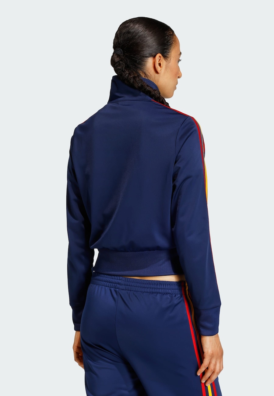 Толстовка с капюшоном на молнии ADIDAS ORIGINALS Firebird Classic, темно-синий — фото 3