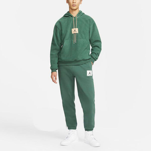 Спортивные штаны Men's Air Jordan Essentials Statement Casual Sports Knit Long Pants/Trousers Green, зеленый — фото 3