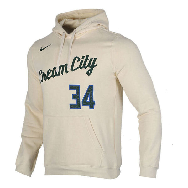 

Толстовка Men's Nike NBA Milwaukee Bucks CAT, коричневый