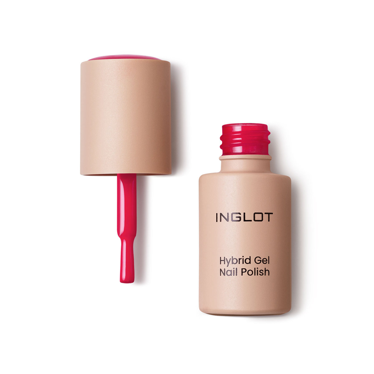 

INGLOT, Лак гибридный, Интенсивный розовый 318, 6мл