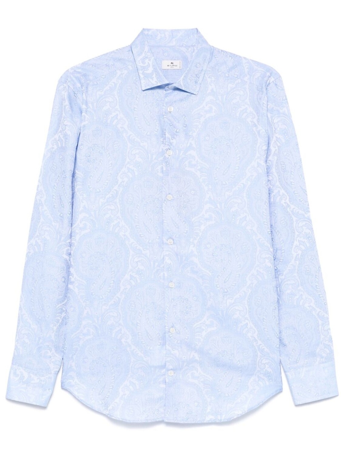 

ETRO жаккардовая рубашка с узором, синий
