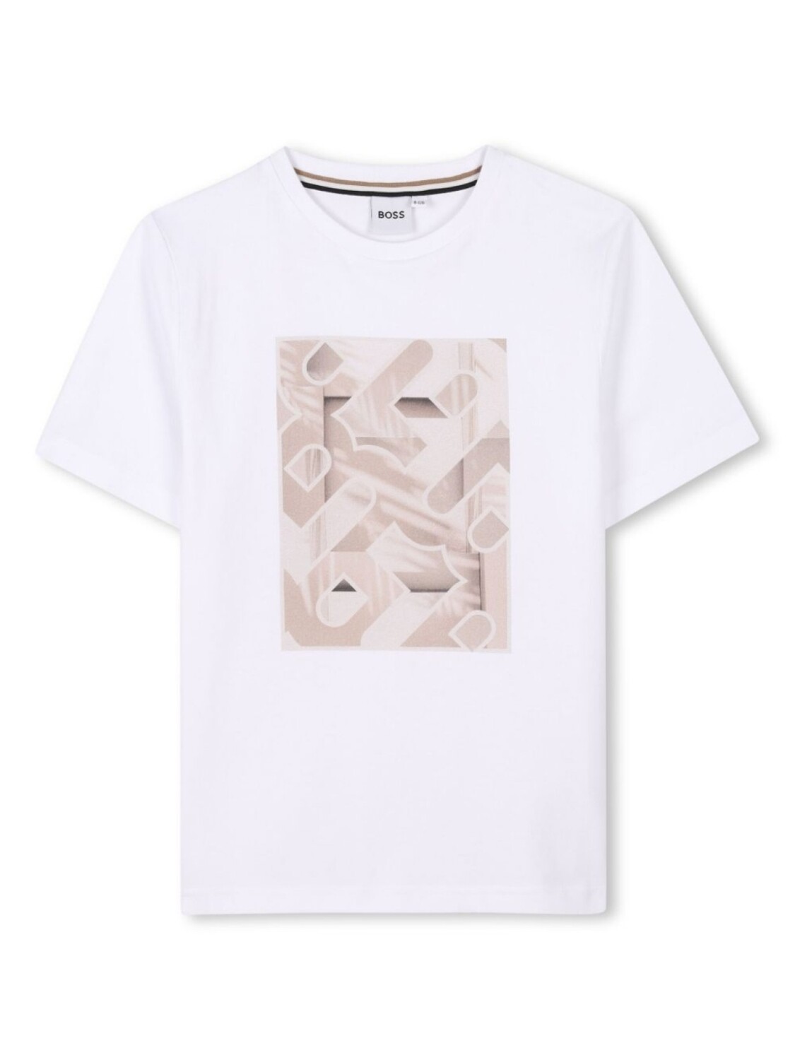 

BOSS Kidswear футболка с принтом, белый