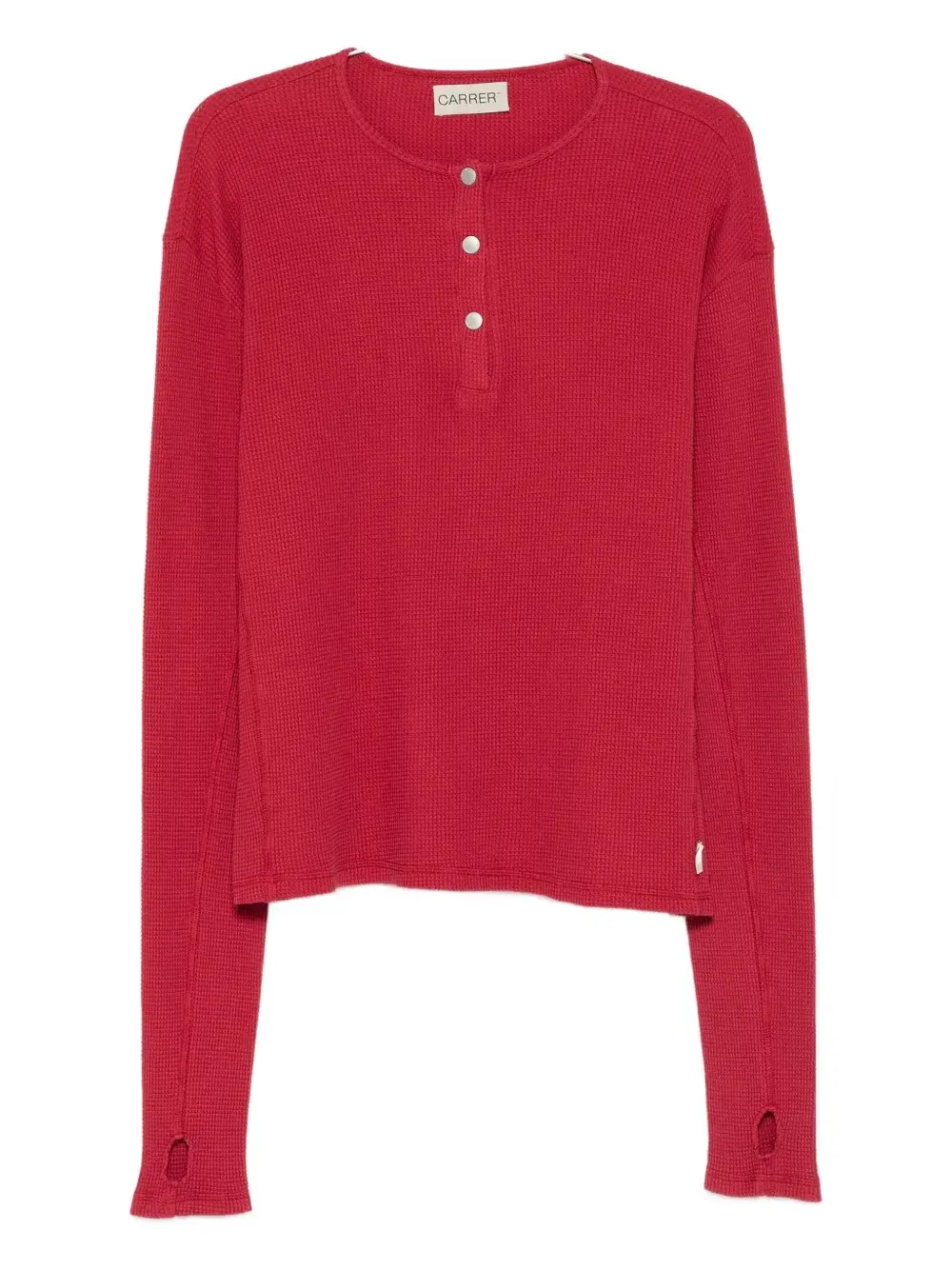 

Хлопковое поло Carrer, красный