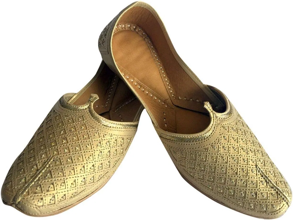 Мужские лоферы Golden Khussa Shoes, Gold Step n Style — фото 3