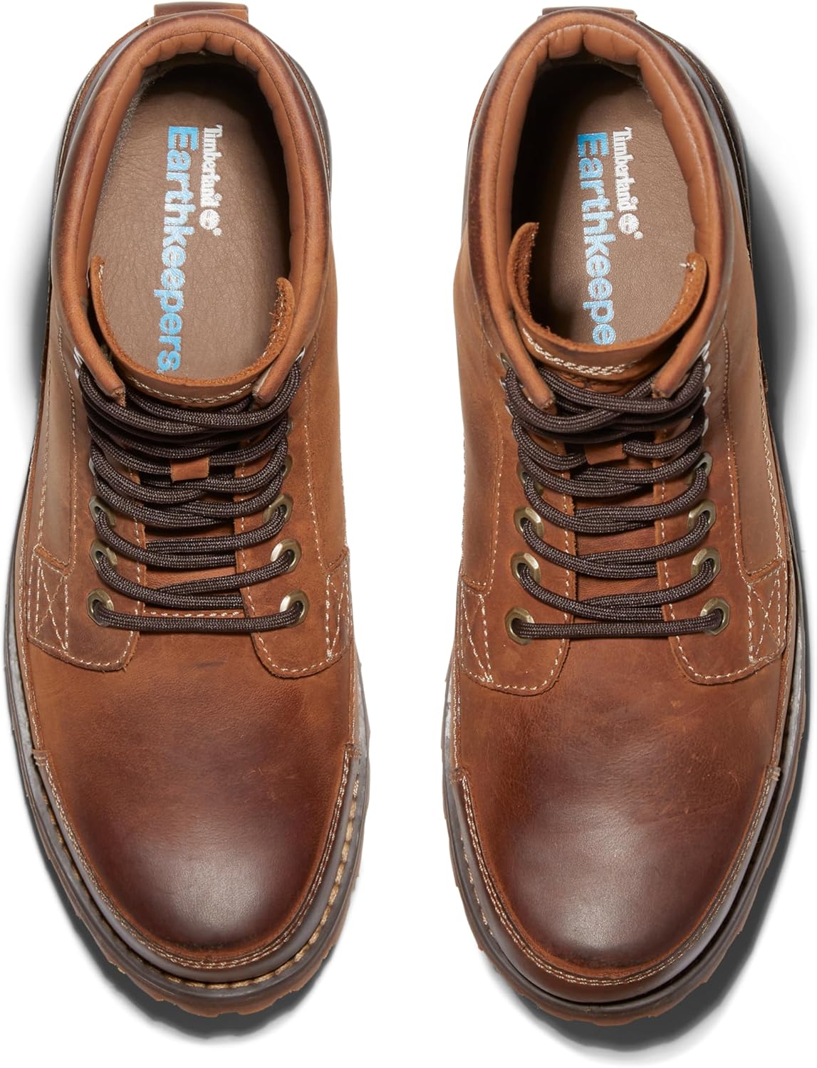Timberland мужские ботинки Earthkeeper 6 на шнуровке, Medium Brown Nubuck — фото 3