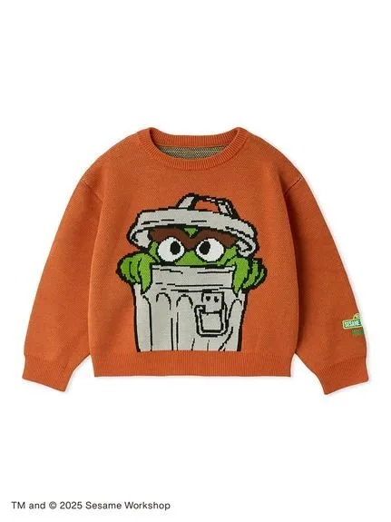 Вязаный пуловер Sesame Street Market, ORG[051]