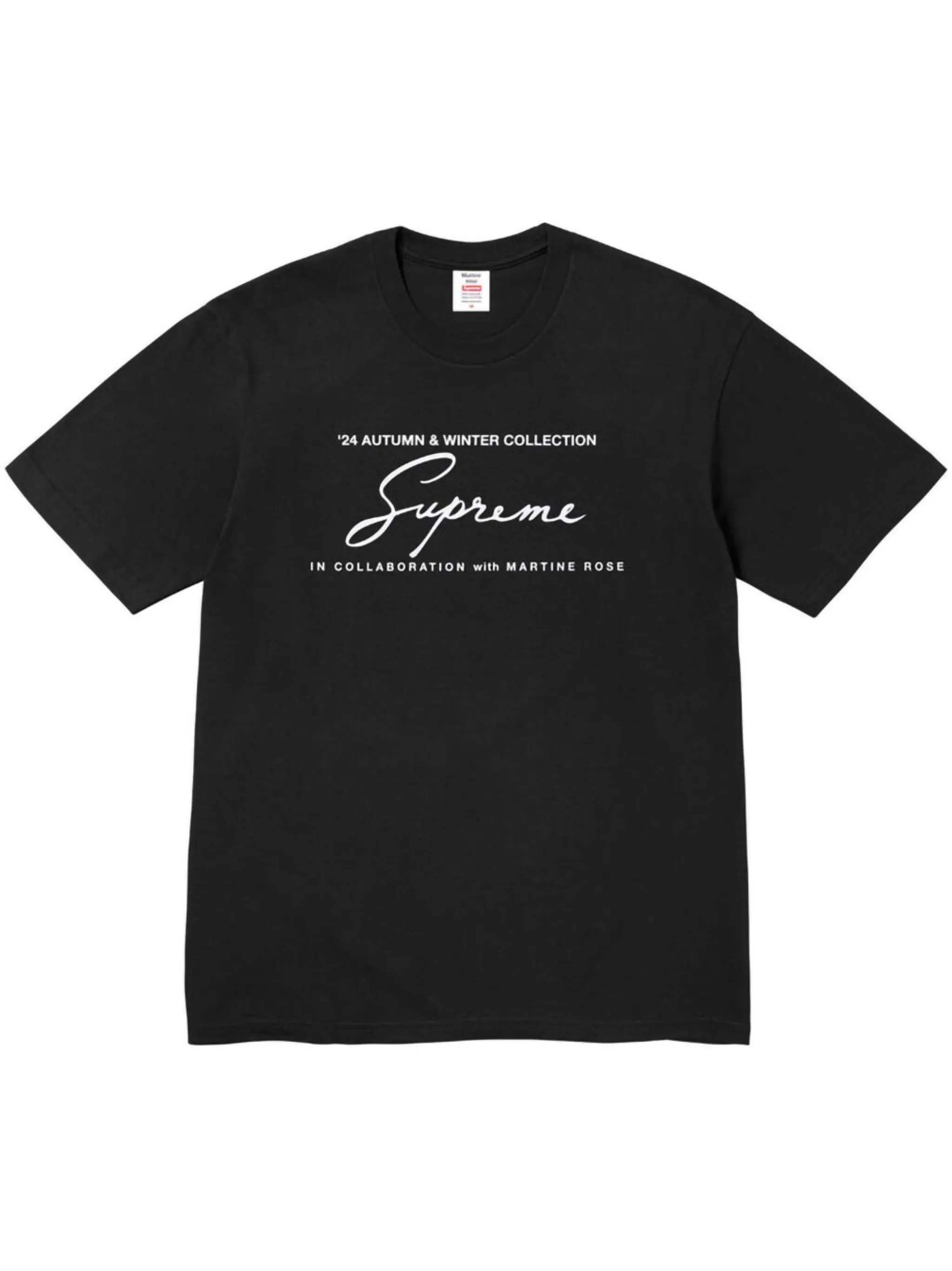 

Футболка из коллаборации с Martine Rose Supreme, черный