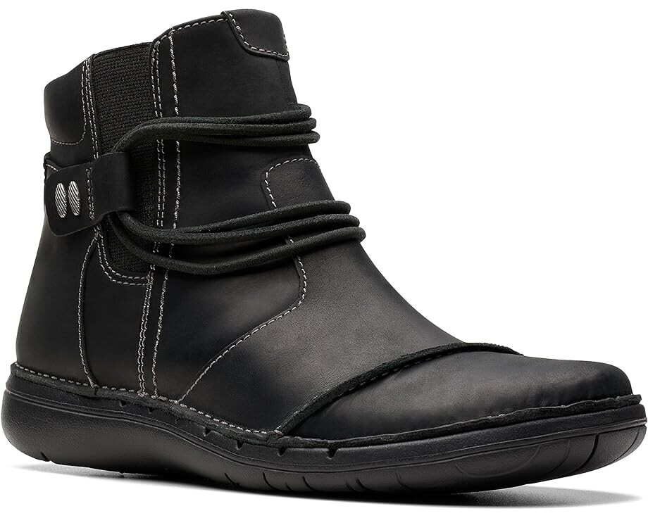 

Ботинки Clarks Un Loop Up, цвет Black Leather
