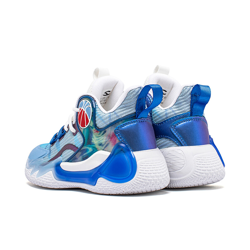 Кроссовки HOBIBEAR Kids Basketball Shoes Kids Mid-top, черный — фото 4