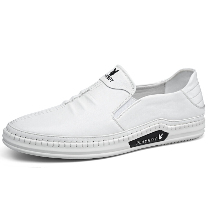 

Туфли мужские Men"s Casual Men Low-Top Playboy, белый