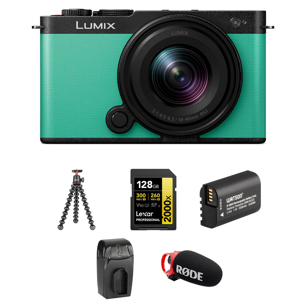 

Беззеркальная камера Panasonic Lumix S9 Mirrorless Camera with 18-40mm f/4.5-6.3 Lens