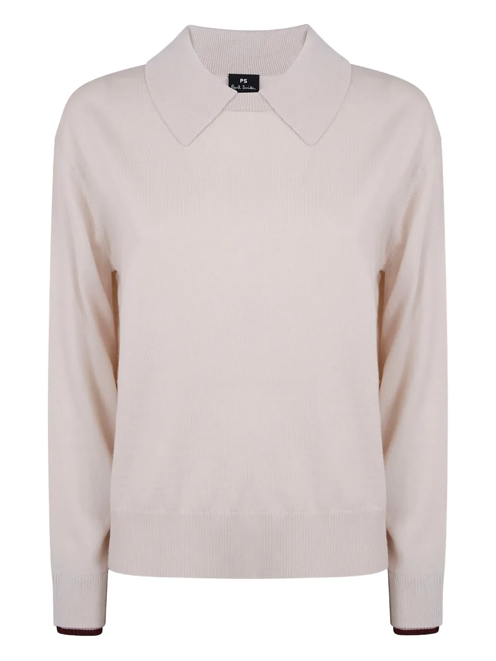 

Шерстяной свитер с воротником поло Paul Smith, нейтральный