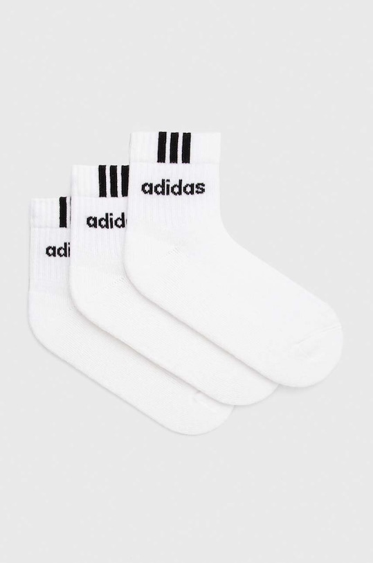 

Носки 3 пары Essentials Adidas, белый