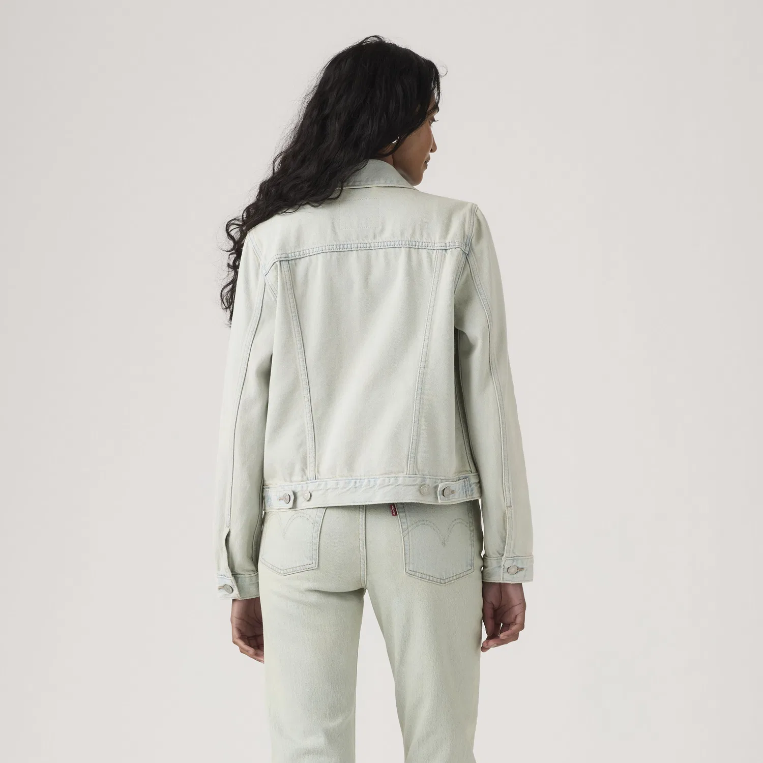 Оригинальная куртка дальнобойщика Levi's, Light Wash — фото 4