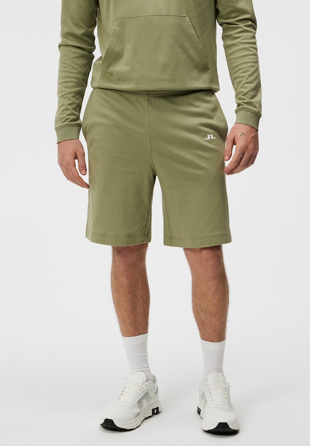 

Шорты Logo J.LINDEBERG Sports, маслянисто-зелёные