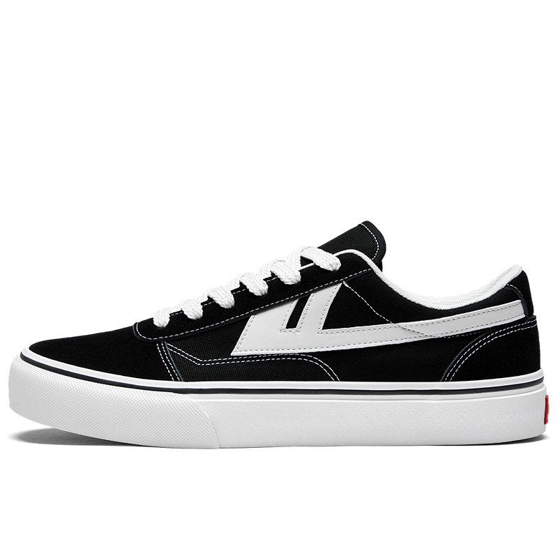 

WARRIOR Slip Resistant, Abrasion Resistant, Breathable низкие кроссовки Canvas Men's Black Beige