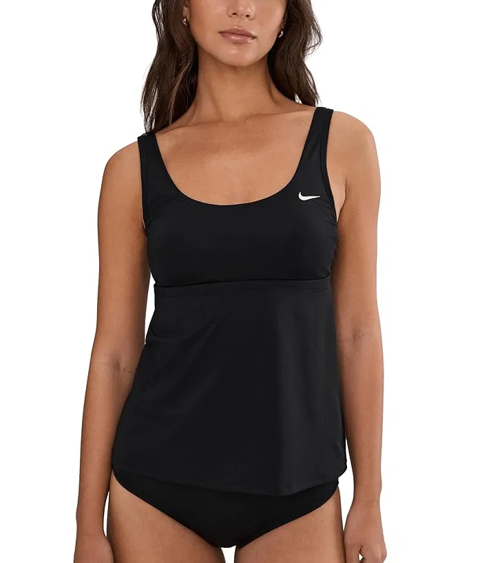 Танкини Nike Effortless Essential Scoop Neck, Black