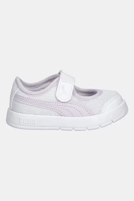 Кроссовки детские Courtflex v3 Lina V Puma, белый — фото 2