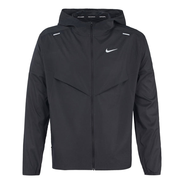 

Куртка Nike AS Men's NK RPL UV WINDRNNER JKT Jacket Black, черный