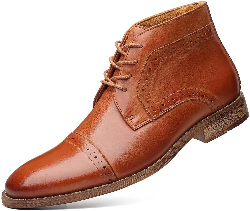 

Ботинки Arkbird Chukka: мода и комфорт, повседневные оксфорды на шнуровке, Brown-20587