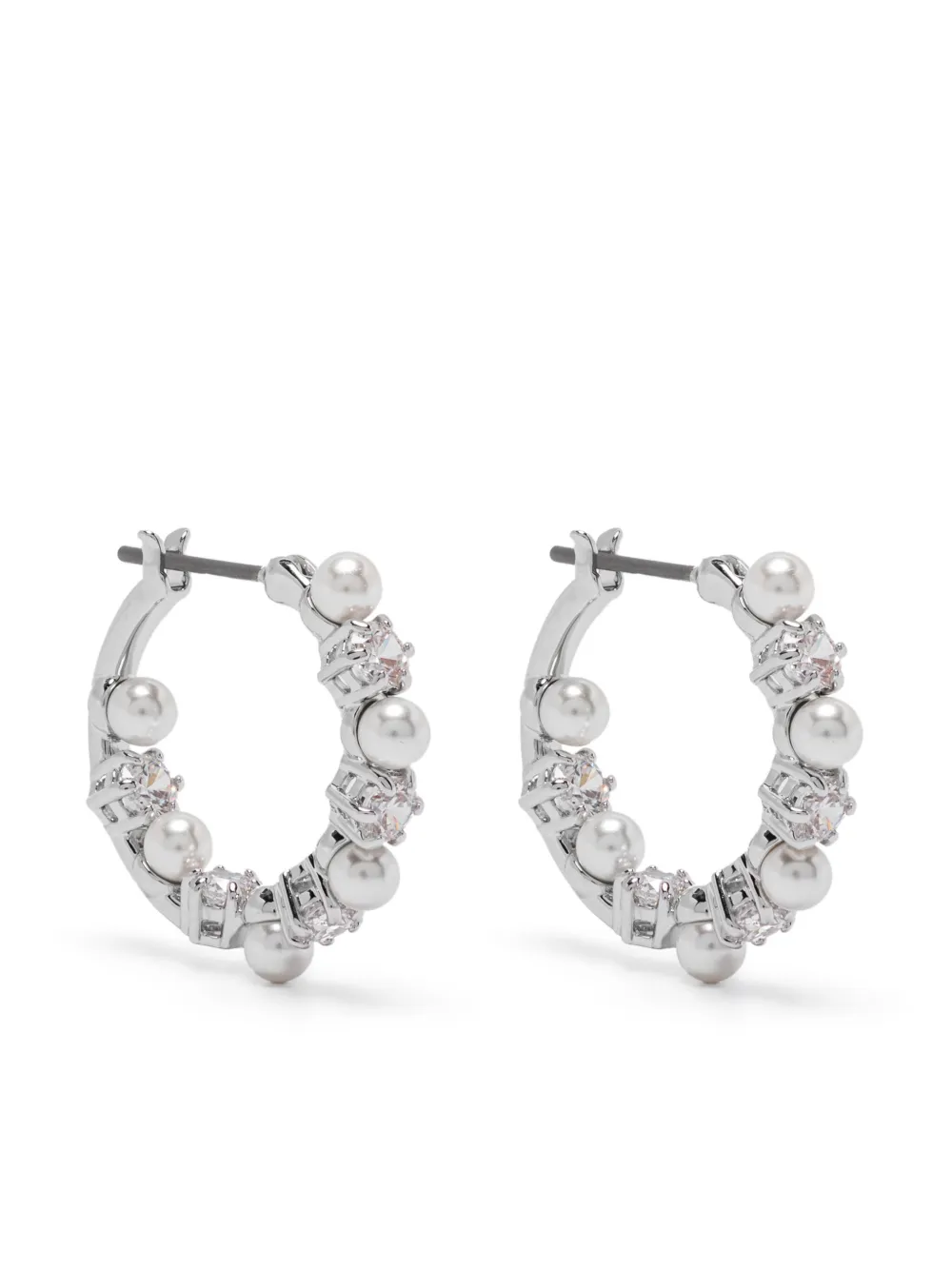 

Серьги-подвески Matrix Swarovski, серебяный