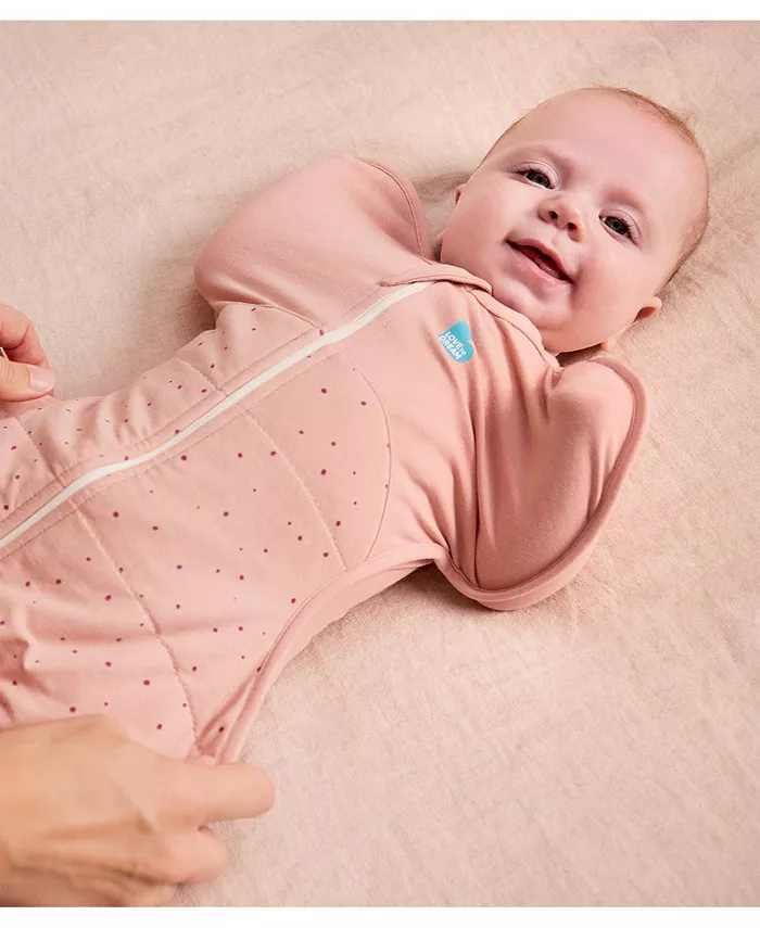 Детский спальный мешок Swaddle Up для девочек - утепленный 2.5 TOG Love To Dream, розовый — фото 4