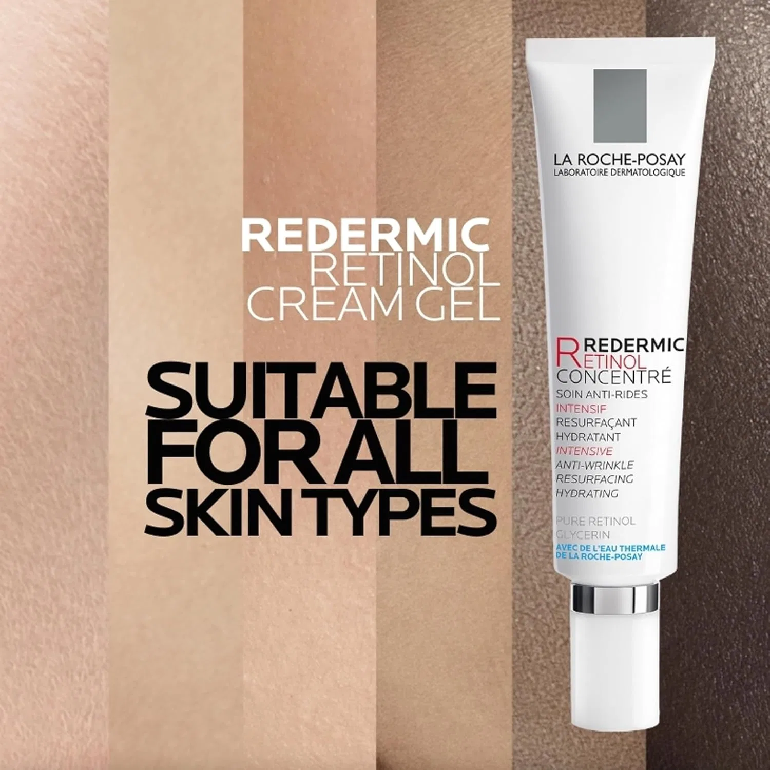 Крем для лица SPF LA ROCHE-POSAY Увлажняющий антивозрастной с ретинолом «Redermic Retinol» от — фото 3