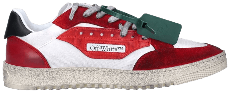 

Кроссовки Off-White 5.0 Low 'White Red', белый