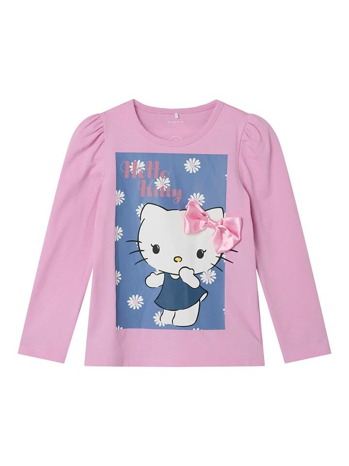 

Лонгслив name it Ananas Hellokitty, цвет rosa/blau