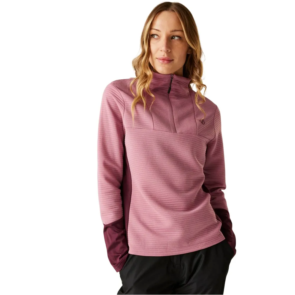 

Толстовка Dare2B Iced Core Stretch half zip, фиолетовый