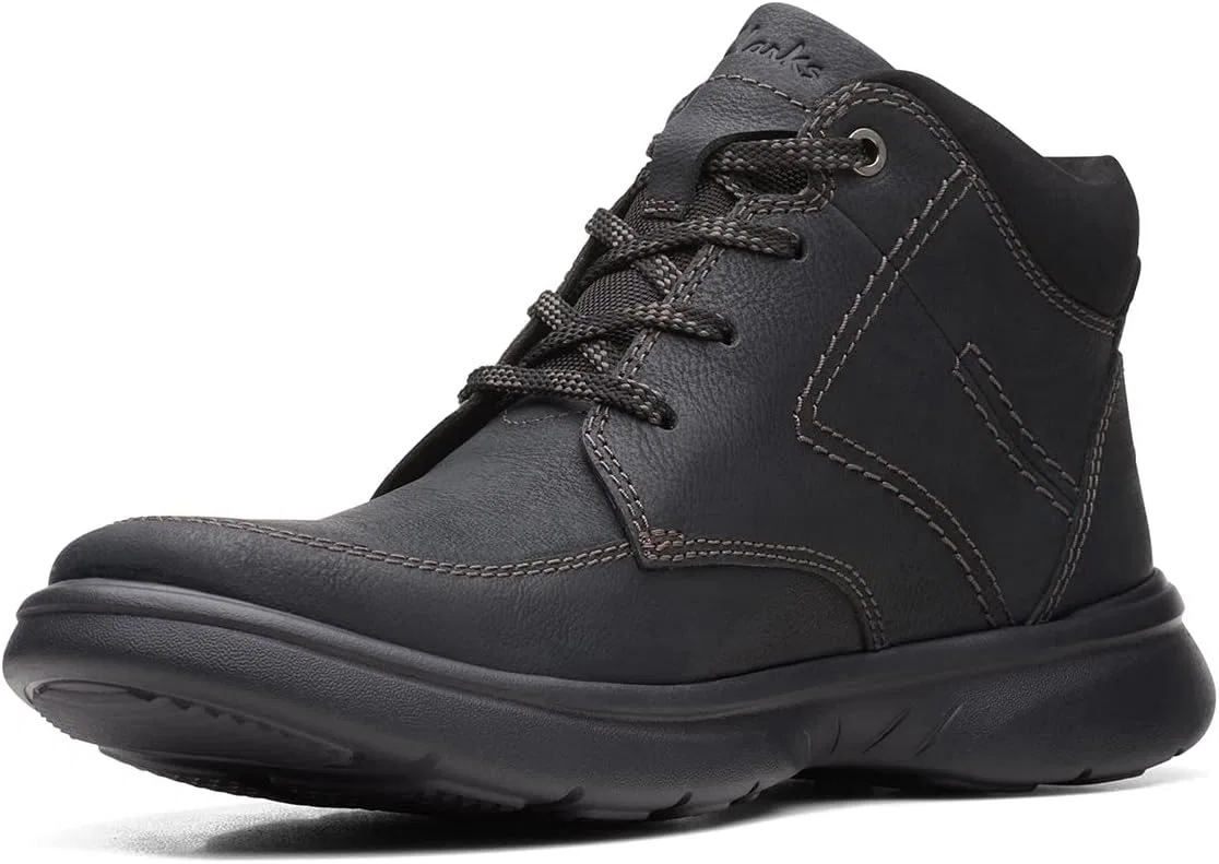 Ботинки средней высоты Clarks Herren Bradley, Black Tumbled — фото 4