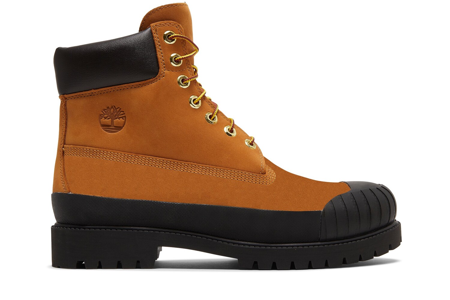 

6-дюймовые ботинки премиум-класса с резиновым носком Timberland, коричневый