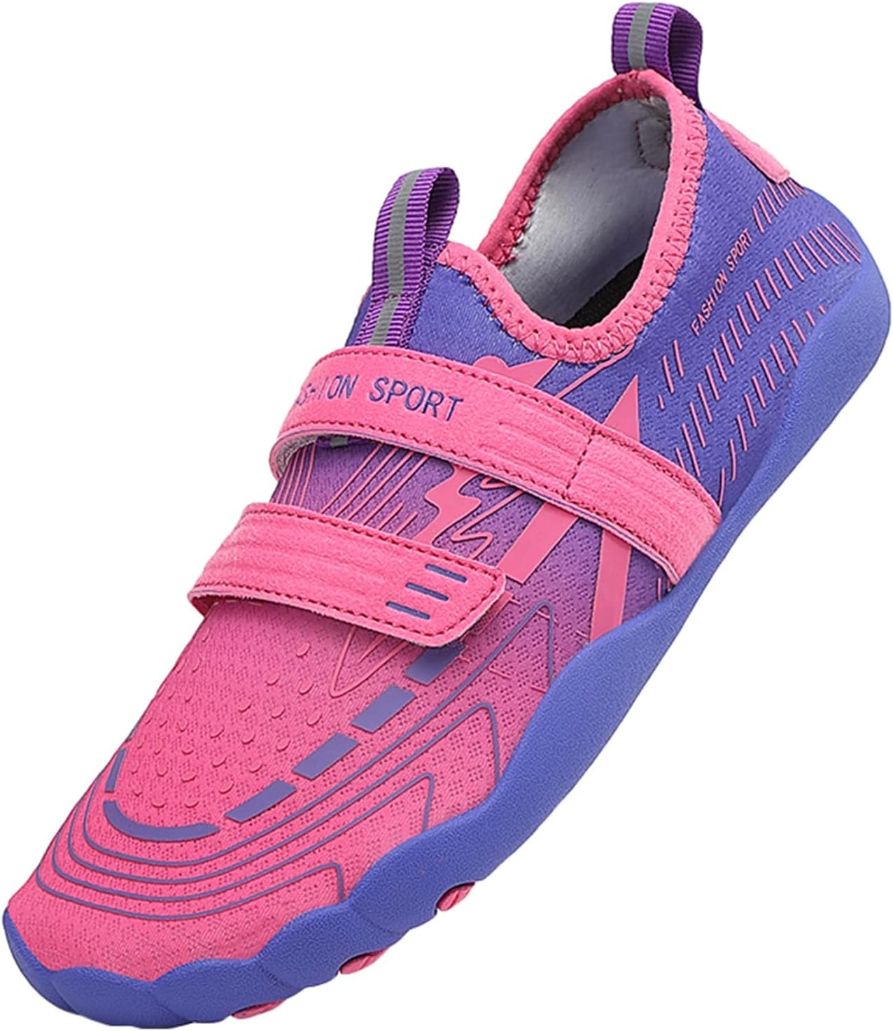 

Водные тапочки JiuQing для мужчин и женщин, босоножки для фитнеса, кроссовки для тренажерного зала, йоги, приседаний, пляжа, фиолетовый