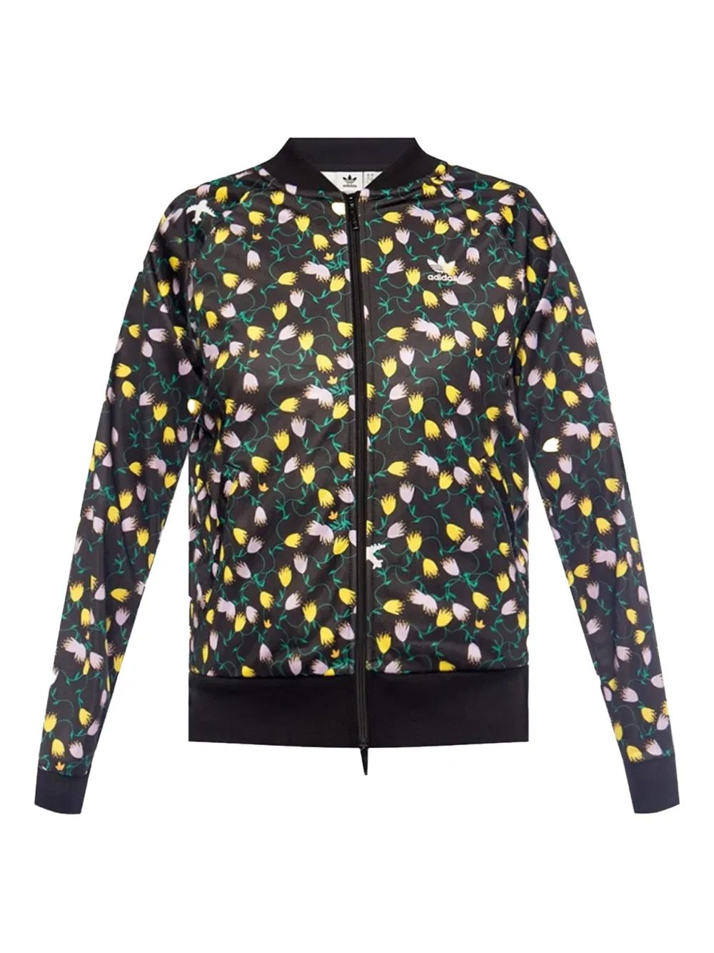 Куртка-бомбер Print Originals Adidas, черный