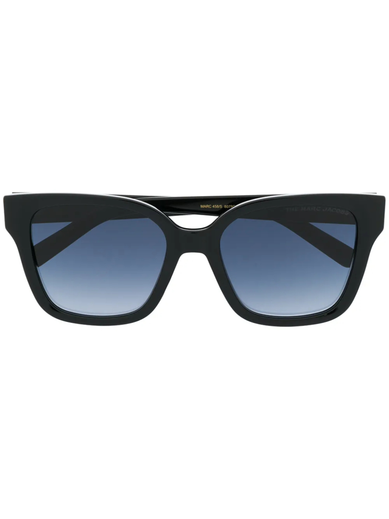 

Marc Jacobs Eyewear солнцезащитные очки в массивной прямоугольной оправе, черный