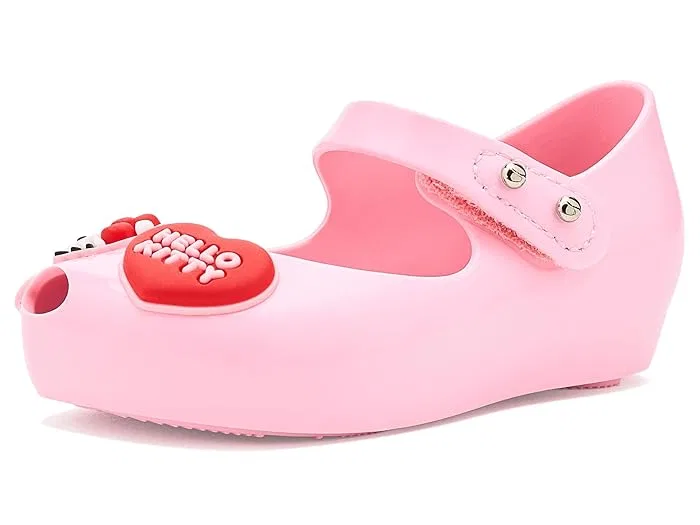 Туфли с Hello Kitty Ultragirl Mini Melissa, Glitter Blue — фото 3