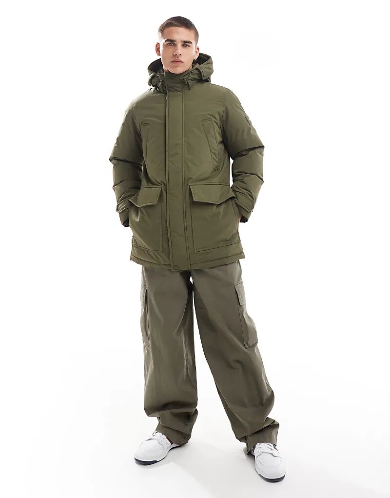 

Куртка-парка Rockie Down Parka в армейском зеленом цвете Tommy Hilfiger