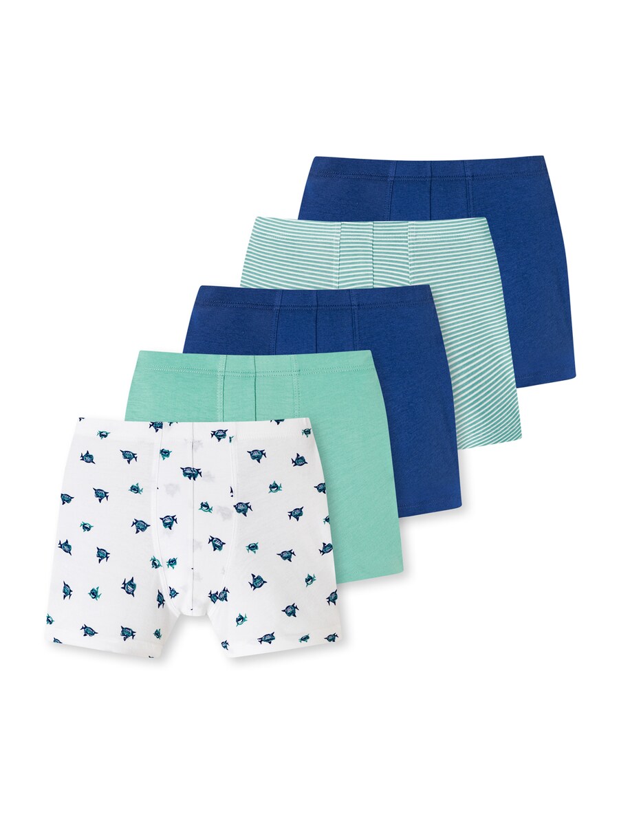 

Трусы SCHIESSER 95/5, цвет Blue/Green/White